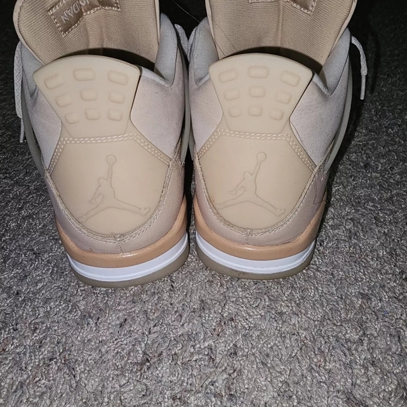Air Jordan Sneakers in Cream and White - Picture 3 of 8
